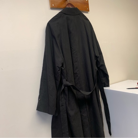 BNWT Ralph Lauren Black Trench coat with removable lining! Men’s sz 42 L! - Picture 7 of 9